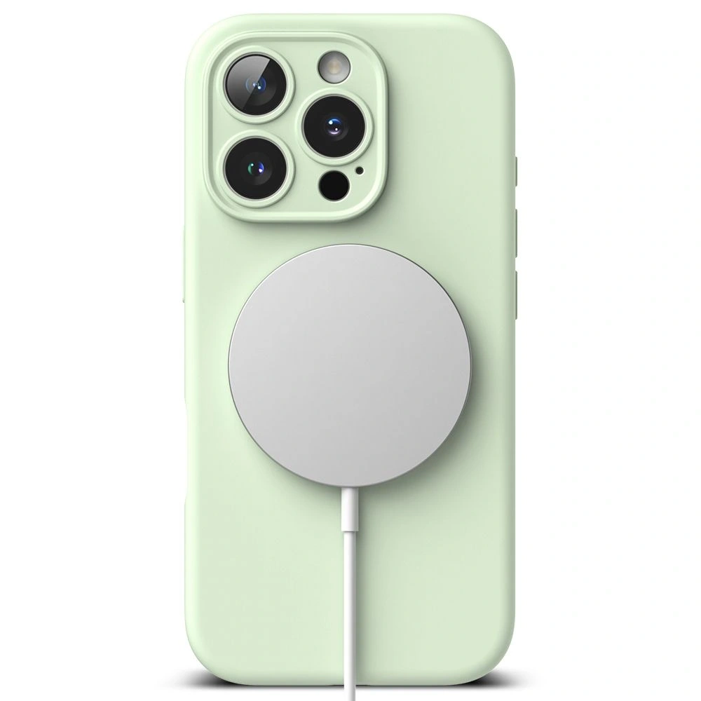 Hurtownia GSM - Ringke Silicone Magnetic MagSafe Apple iPhone 16 Pro Soft Mint - RGK2029 - {ean13} - Hurt