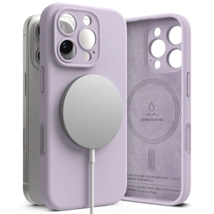 Hurtownia GSM - Ringke Silicone Magnetic MagSafe Apple iPhone 16 Pro Light Purple - RGK2030 - {ean13} - Hurt