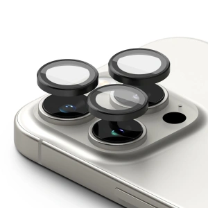 Nakládka Ringke Ochranný rámeček kamery Apple iPhone 16 Pro / 16 Pro Max Černá [2 PACK] - iPhone 16 Pro Max - Ringke