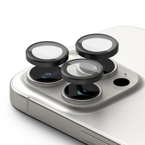 Nakładka Ringke Camera Frame Protector Apple iPhone 16 Pro / 16 Pro Max Black [2 PACK] - iPhone 16 Pro Max - Ringke