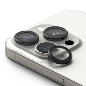 Nakládka Ringke Ochranný rámeček kamery Apple iPhone 16 Pro / 16 Pro Max Černá [2 PACK] - iPhone 16 Pro Max - Ringke
