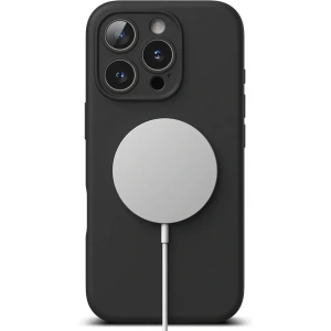 Case Ringke Silicone Magnetic MagSafe Apple iPhone 16 Pro Max Black - iPhone 16 Pro Max - Ringke
