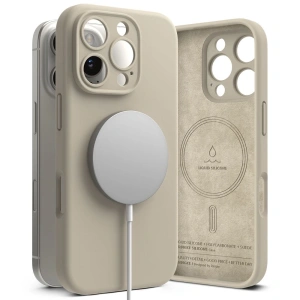 Hurtownia GSM - Ringke Silicon Magnetic MagSafe Apple iPhone 16 Pro Max Stone - RGK2035 - {ean13} - Hurt