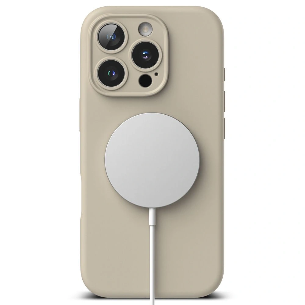 Wholesale Case Ringke Silicone Magnetic MagSafe Apple iPhone 16 Pro Max Stone - RGK2035 - {ean13} - Hurt