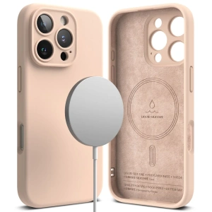 Hurtownia GSM - Ringke Silicon Magnetic MagSafe Apple iPhone 16 Pro Max Pink Sand - RGK2036 - {ean13} - Hurt
