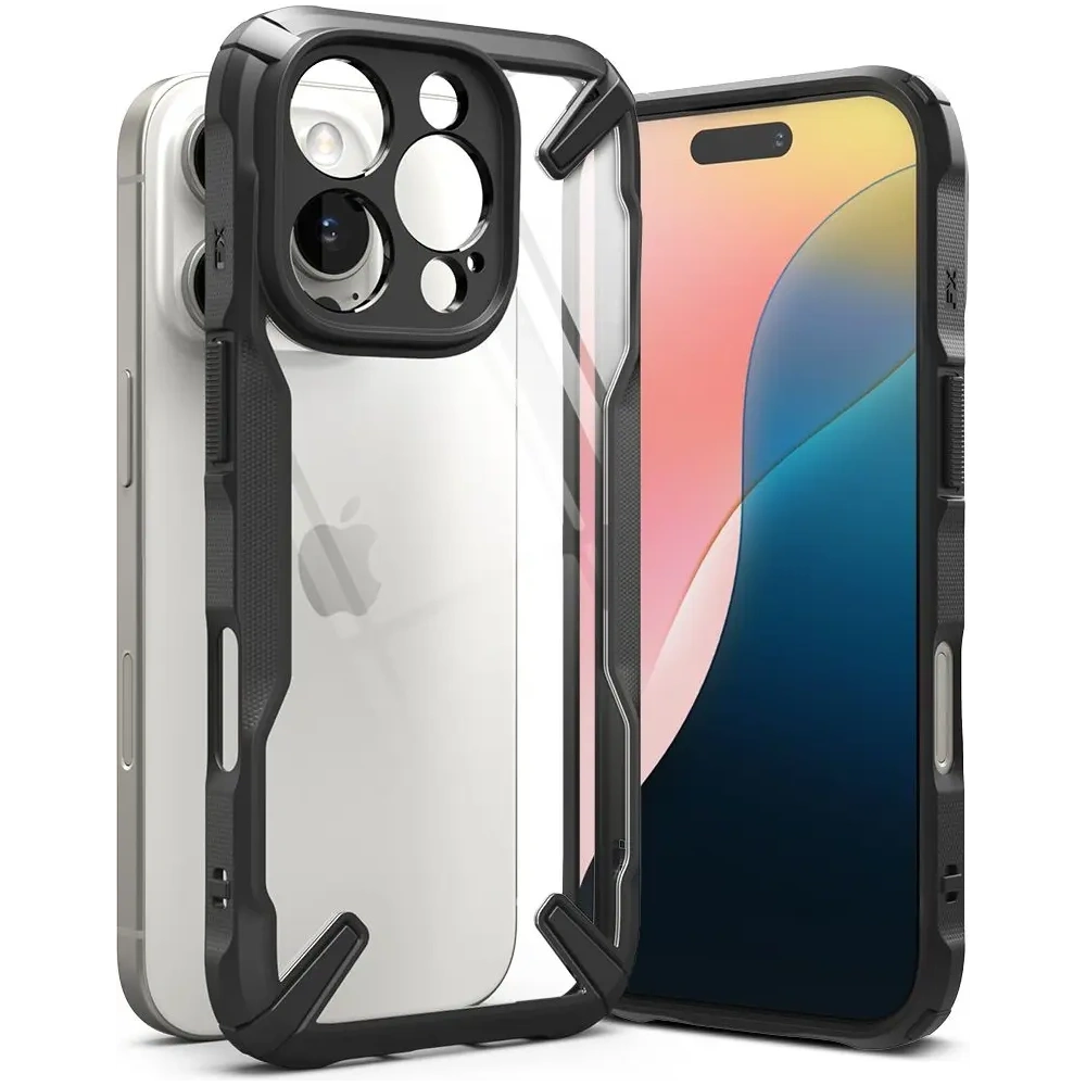Hurtownia GSM - Etui Ringke Fusion-X Apple iPhone 16 Pro Black - RGK2039 - {ean13} - Hurt