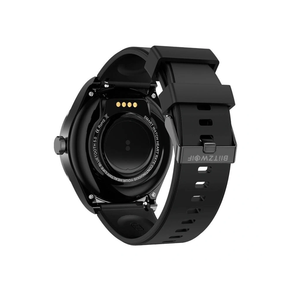 Hurtownia GSM - Smartwatch BlitzWolf BW-HW1 BT 5.0 + căști TWS (negru) - BLZ604 - {ean13} - Hurt