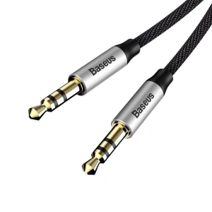 Hurtownia GSM - Kabel audio mini jack 3,5mm AUX Baseus Yiven 1,5m (czarno-srebrny) - BSU919BLKSLV - {ean13} - Hurt