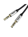 Hurtownia GSM - Kabel audio mini jack 3,5mm AUX Baseus Yiven 1,5m (czarno-srebrny) - BSU919BLKSLV - {ean13} - Hurt