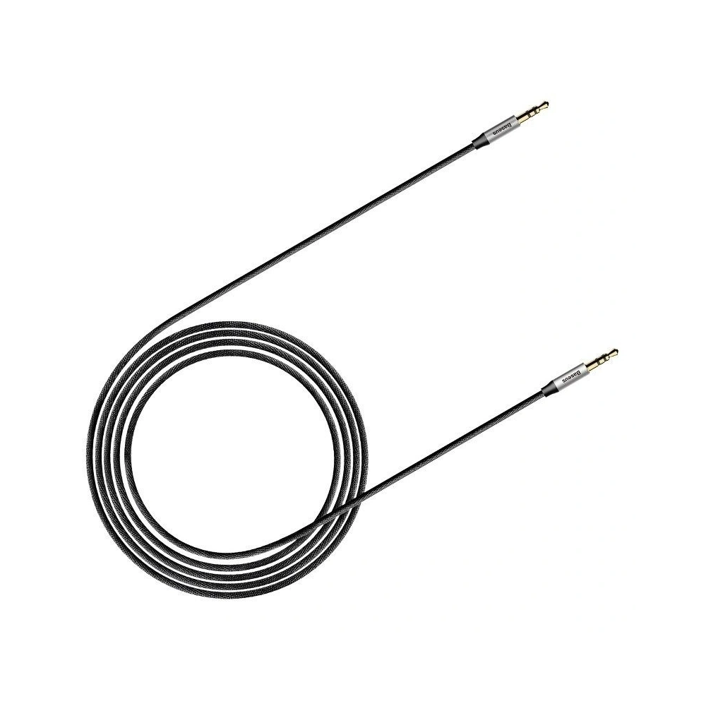 Hurtownia GSM - Kabel audio mini jack 3,5mm AUX Baseus Yiven 1,5m (czarno-srebrny) - BSU919BLKSLV - {ean13} - Hurt