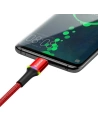 Hurtownia GSM - Kabel USB-C z podświetleniem LED Baseus Halo 0,25m 3A (czerwony) - BSU921RED - {ean13} - Hurt
