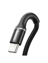 Hurtownia GSM - Kabel USB-C z podświetleniem LED Baseus Halo do Huawei SuperCharge, 5A, 0,5m, 40W (czarny) - BSU922BLK - {ean13} - Hurt