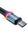 Hurtownia GSM - Kabel USB-C z podświetleniem LED Baseus Halo do Huawei SuperCharge, 5A, 0,5m, 40W (czarny) - BSU922BLK - {ean13} - Hurt