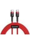 Baseus Cafule PD2.0 60W flash charging USB For Type-C cable (20V 3A) 2m Red