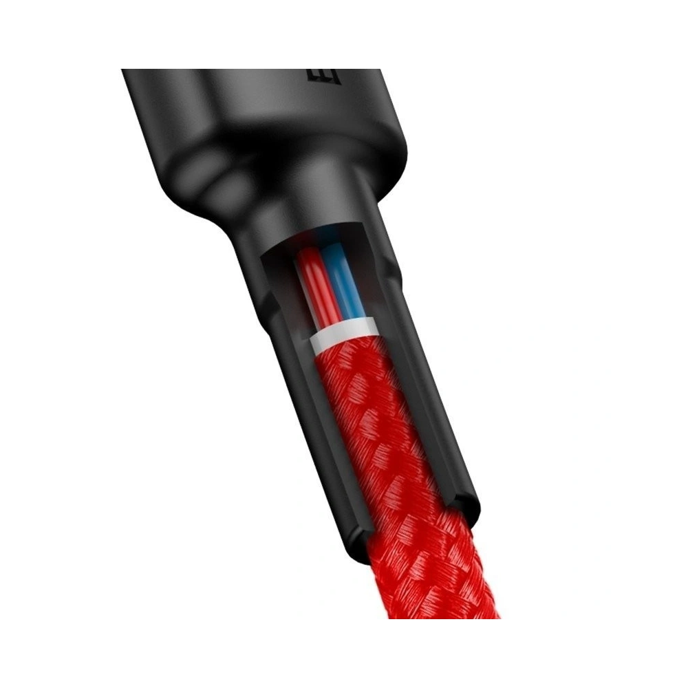 Hurtownia GSM - Kabel USB-C PD Baseus Cafule PD 2.0 QC 3.0 60W 2m (czerwony) - BSU926RED - {ean13} - Hurt