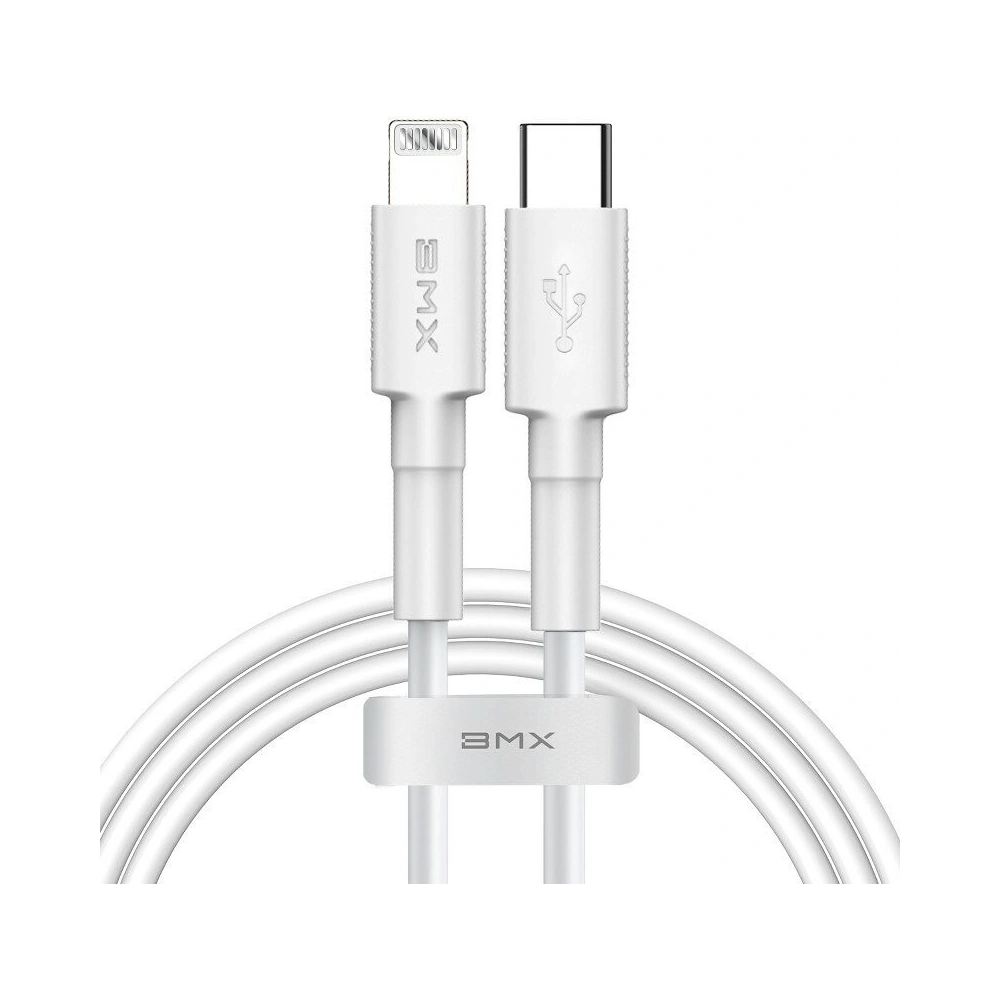 Hurtownia GSM - Kabel USB-C do Lightning Baseus BMX Mini White, MFi, Power Delivery, 18W, 1,2m (biały) - BSU932WHT - {ean13} - Hurt