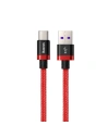 Wholesale Baseus Purple Gold Red HW flash charge cable USB For Type-C 40W 1m Red - BSU933RED - {ean13} - Hurt