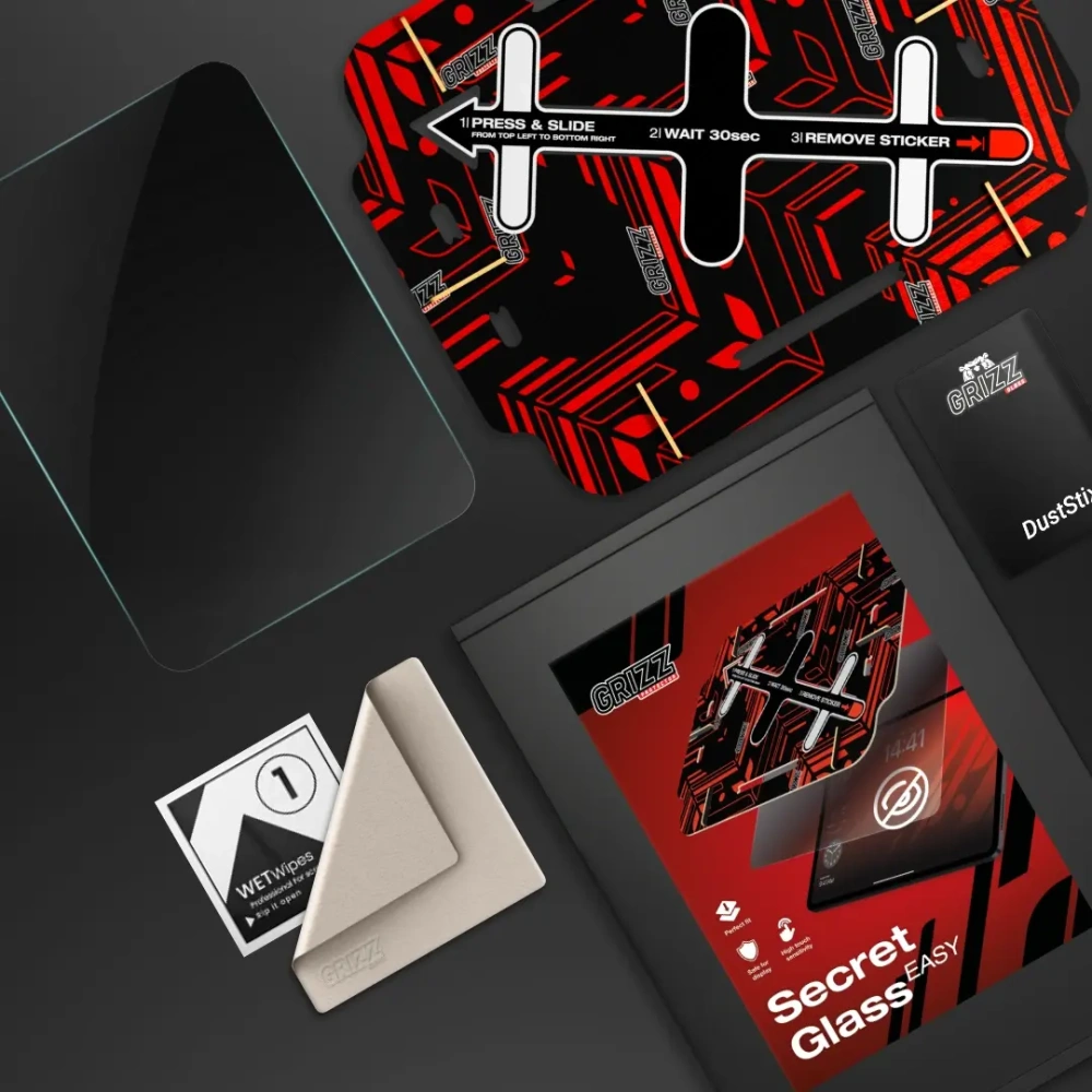 Hurtownia GSM - Szkło prywatyzujące GrizzGlass SecretGlass Easy do Samsung Galaxy Tab S9 FE - GRZ11044 - {ean13} - Hurt