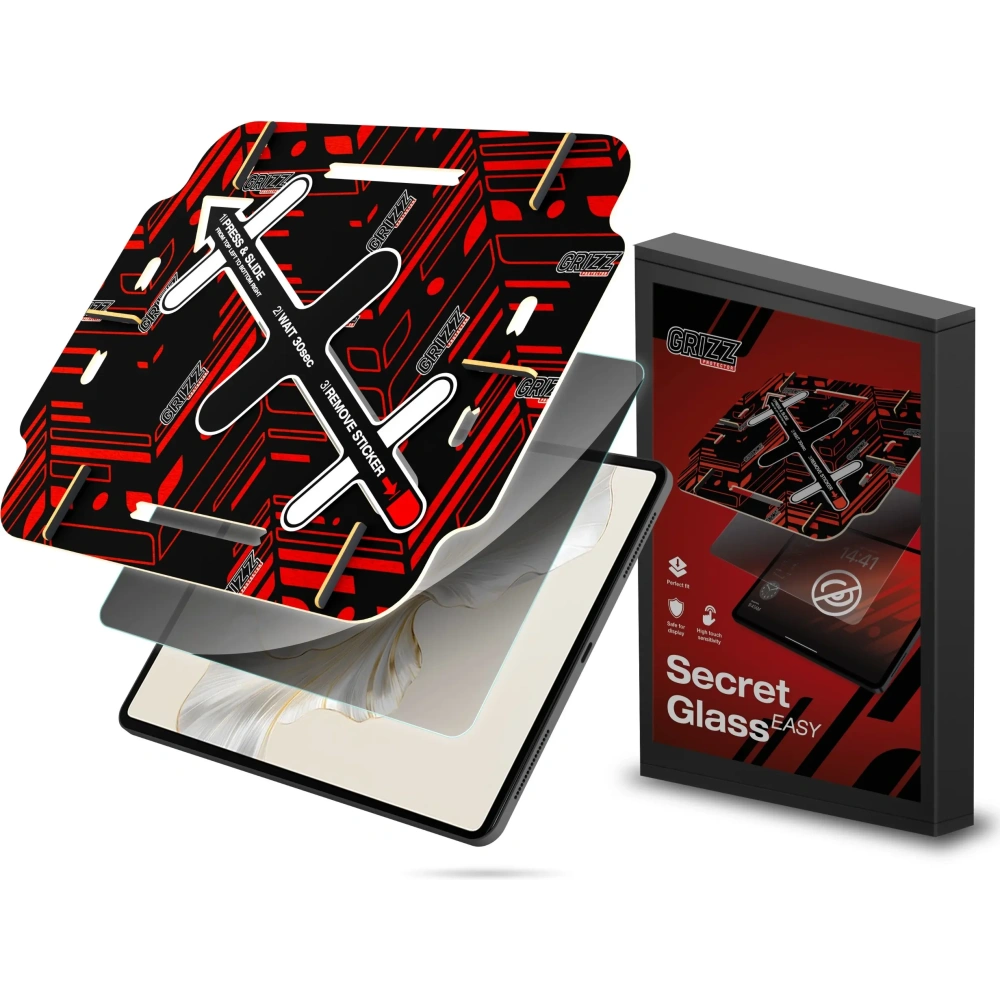 Szkło prywatyzujące GrizzGlass SecretGlass Easy do Honor Pad 9 - Honor - GrizzGlass