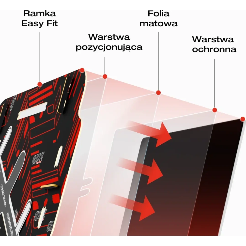 Folie mată GrizzGlass MatteScreen Easy pentru Apple MacBook Air 13" 2020 - MacBook - GrizzGlass