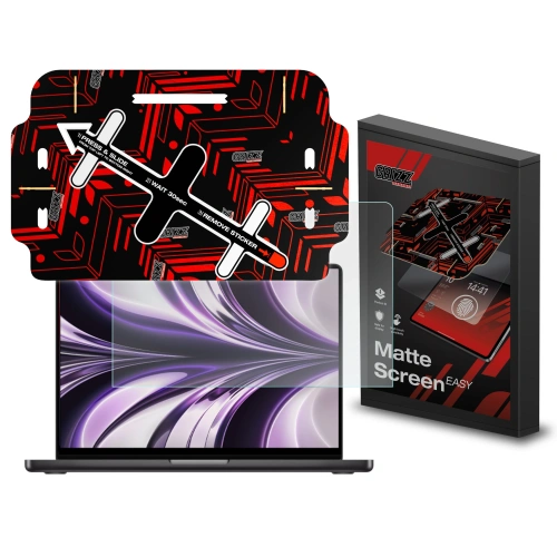 Folia matowa GrizzGlass MatteScreen Easy do Apple MacBook Air 13" 2022 - MacBook - GrizzGlass