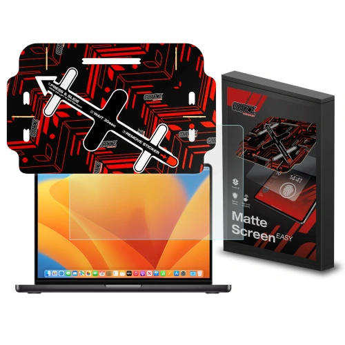 Folia matowa GrizzGlass MatteScreen Easy do Apple MacBook Pro 14" 2023 - MacBook - GrizzGlass