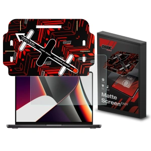 Hurtownia GSM - Folie mată GrizzGlass MatteScreen Easy pentru Apple MacBook Pro 16" 2021 - GRZ11073 - {ean13} - Hurt