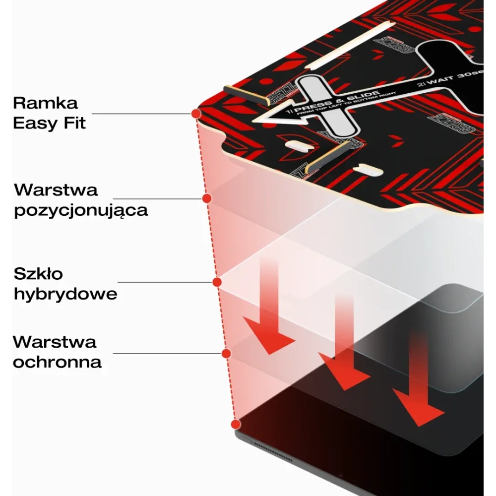 Hurtownia GSM - Folie mată GrizzGlass MatteScreen Easy pentru Apple iPad 10th 10,9" - GRZ11142 - {ean13} - Hurt