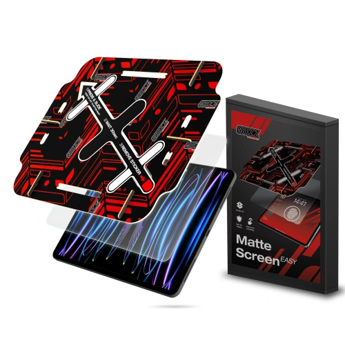 Folia matowa GrizzGlass MatteScreen Easy do Apple iPad Pro 6th 11" - iPad Pro 11" 2022 (4. generacji) - GrizzGlass