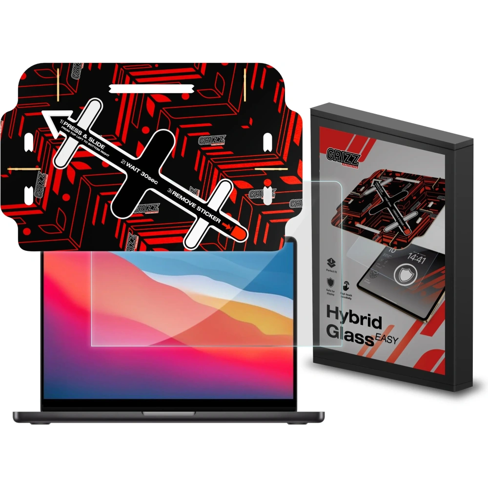 Hurtownia GSM - Hybridglas GrizzGlass HybridGlass Easy für Apple MacBook Air 13" 2020 - GRZ11130 - {ean13} - Hurt