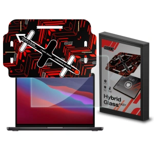 Hurtownia GSM - Hybrides Glas GrizzGlass HybridGlass Easy für Apple MacBook Pro 13" 2020 - GRZ11119 - {ean13} - Hurt