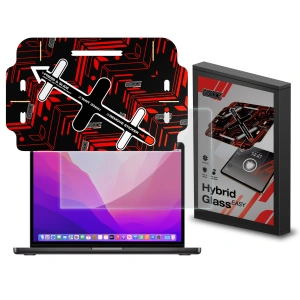 Hurtownia GSM - Hybridglas GrizzGlass HybridGlass Easy für Apple MacBook Pro 13" 2022 - GRZ11120 - {ean13} - Hurt
