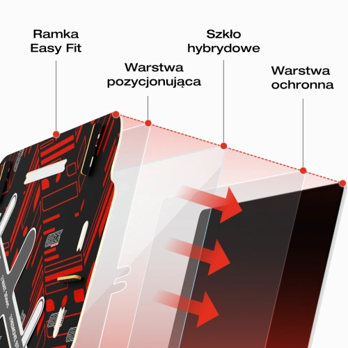 Szkło hybrydowe GrizzGlass HybridGlass Easy do Apple MacBook Air 15" 2024 - MacBook - GrizzGlass