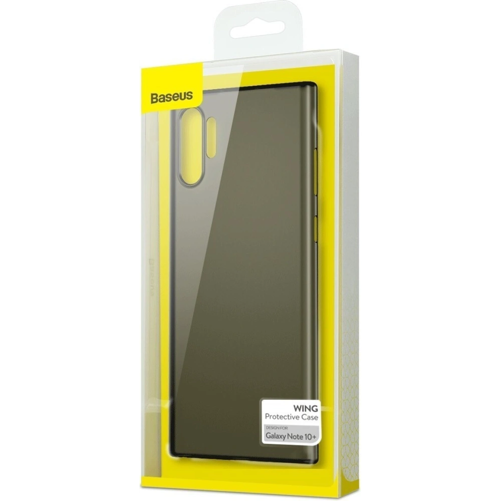 Hurtownia GSM - Ultracienkie etui Baseus Wing Case do Samsung Galaxy Note 10 Plus (czarny) - BSU948BLK - {ean13} - Hurt