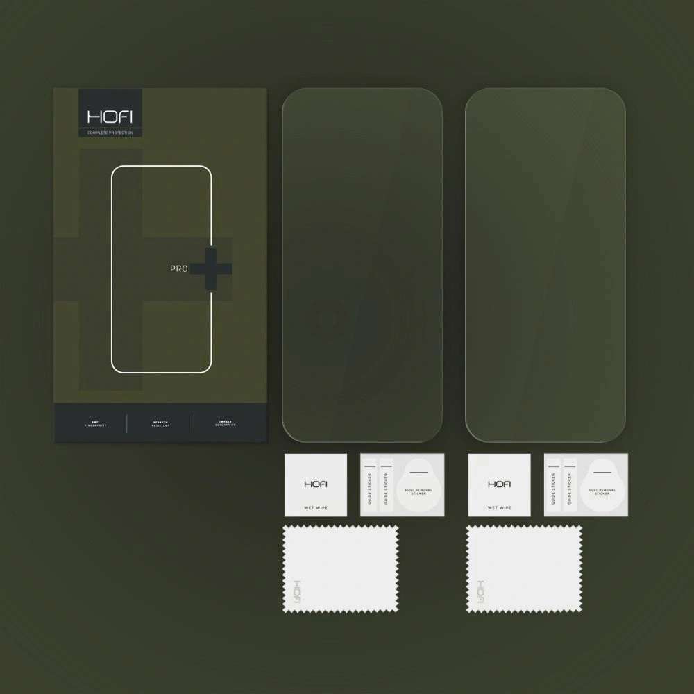 Hurtownia GSM - Edzett üveg Hofi Glass Pro+ Apple iPhone 16 Pro Clear [2 PACK] - HOFI522 - {ean13} - Hurt