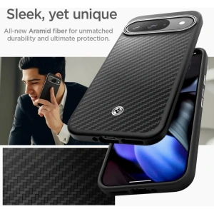 Hurtownia GSM - Hülle Spigen Enzo Aramid Google Pixel 9 Pro XL Matt Schwarz - SPN3511 - {ean13} - Hurt