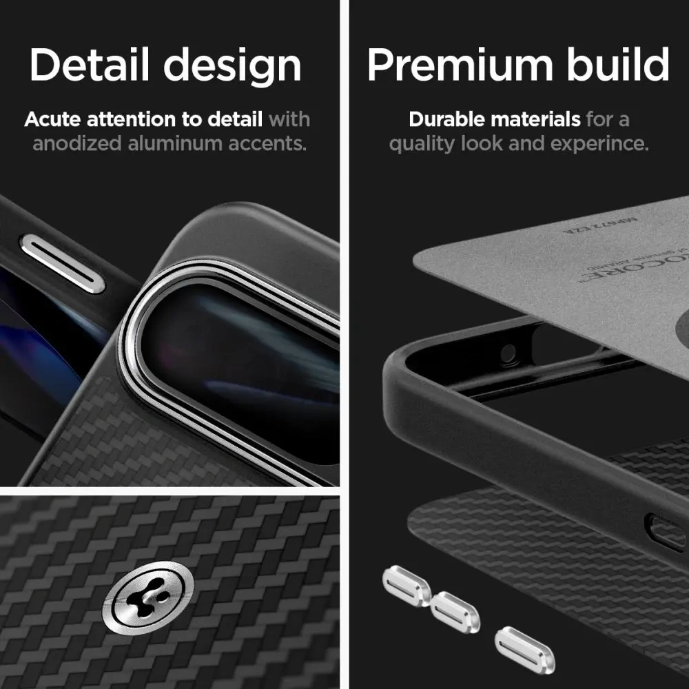 Hurtownia GSM - Hülle Spigen Enzo Aramid Google Pixel 9 Pro XL Matt Schwarz - SPN3511 - {ean13} - Hurt