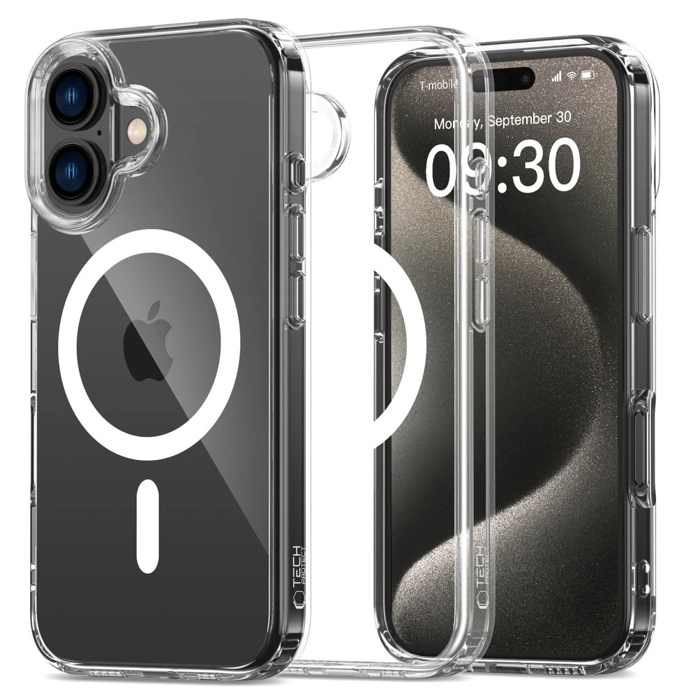 Hurtownia GSM - Etui Tech-protect Flexair Hybrid MagSafe Apple iPhone 16 Plus Clear - THP3069 - {ean13} - Hurt