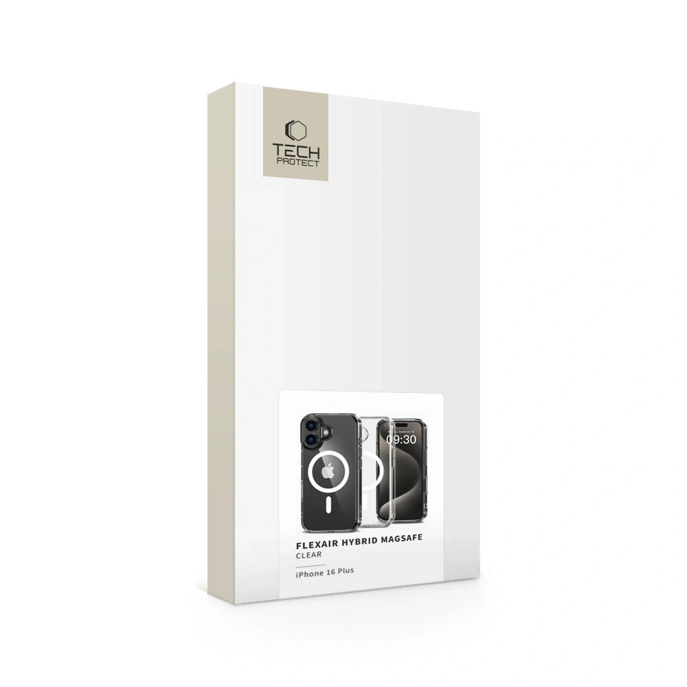 Hurtownia GSM - Carcasa Tech-protect Flexair Hybrid MagSafe Apple iPhone 16 Plus Clear - THP3069 - {ean13} - Hurt