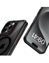 Hurtownia GSM - Husă Tech-protect MagHybrid MagSafe Apple iPhone 15 Pro negru/roșu - THP3073 - {ean13} - Hurt