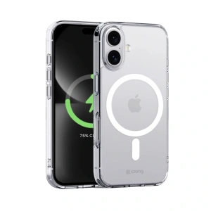 Hurtownia GSM - Pouzdro Crong Clear MAG Cover Apple iPhone 16 MagSafe (průhledný) - CRG803 - {ean13} - Hurt
