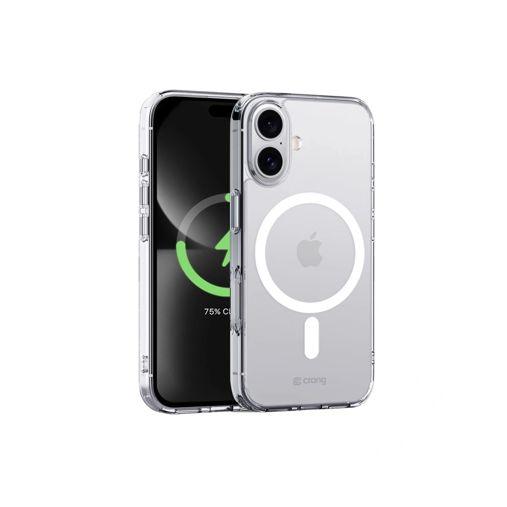 Hurtownia GSM - Etui Crong Clear MAG Cover Apple iPhone 16 MagSafe (przezroczysty) - CRG803 - {ean13} - Hurt