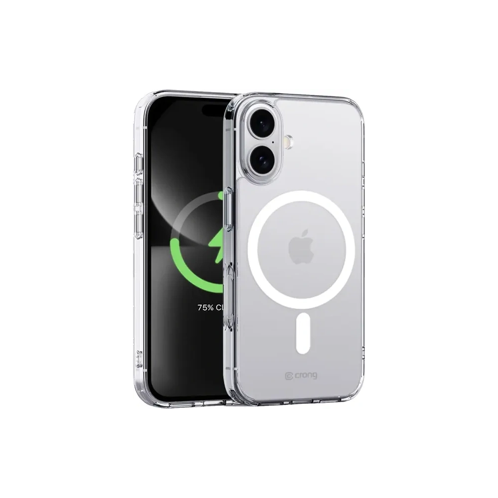 Hurtownia GSM - Etui Crong Clear MAG Cover Apple iPhone 16 Plus MagSafe (przezroczysty) - CRG804 - {ean13} - Hurt