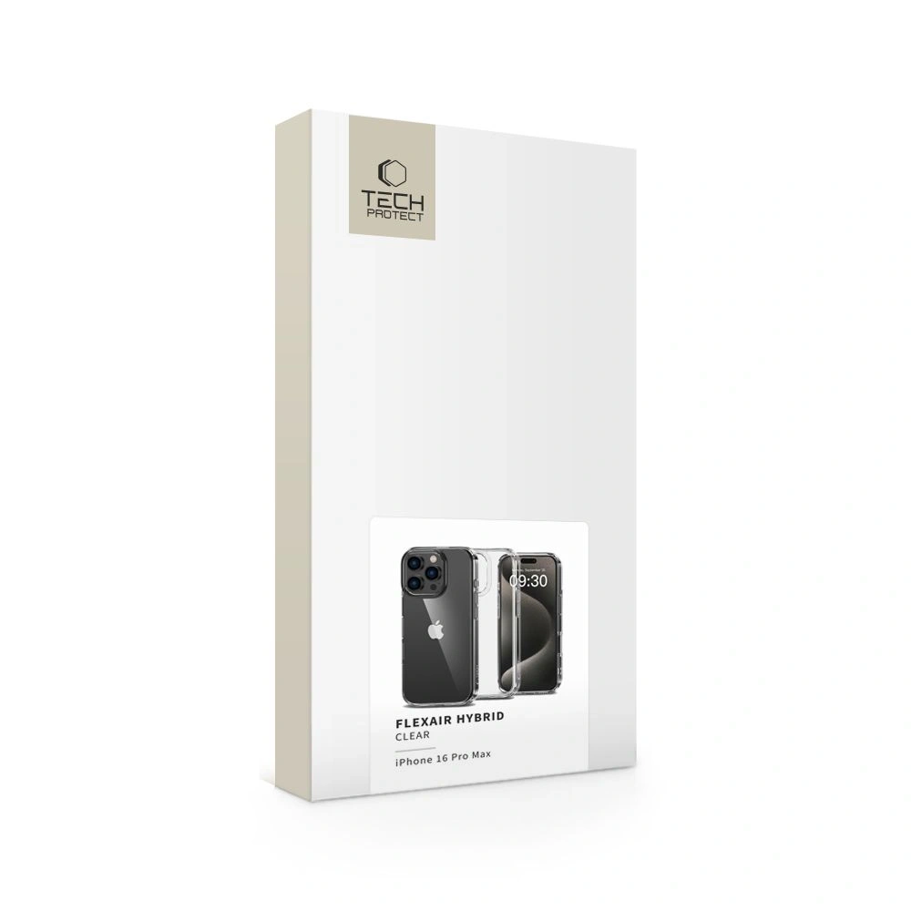 Hurtownia GSM - Tech-Protect Flexair Hybrid Apple iPhone 16 Pro Max Clear - THP3085 - {ean13} - Hurt