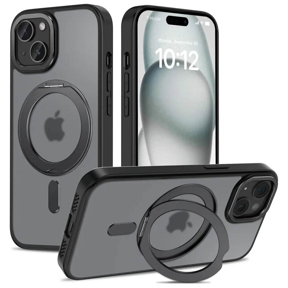 Hurtownia GSM - Tech-Protect MagRing MagSafe Apple iPhone 15 Matná Černá - THP3088 - {ean13} - Hurt