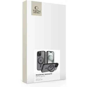 Hurtownia GSM - Tech-Protect MagRing MagSafe Apple iPhone 15 Matná Černá - THP3088 - {ean13} - Hurt