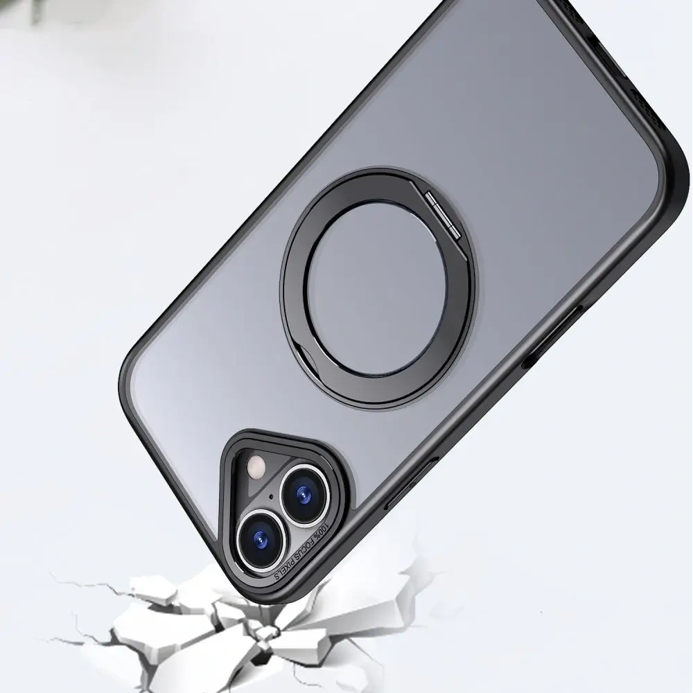 Hurtownia GSM - Etui Tech-Protect MagRing MagSafe Apple iPhone 15 Pro Matte Black - THP3089 - {ean13} - Hurt