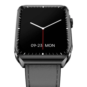 Hurtownia GSM - Smartwatch BlitzWolf BW-HL6 (czarny skórzany) - BLZ609 - {ean13} - Hurt