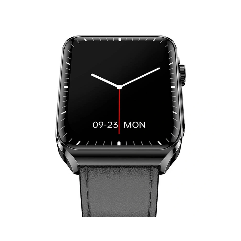 Hurtownia GSM - Smartwatch BlitzWolf BW-HL6 (negru din piele) - BLZ609 - {ean13} - Hurt