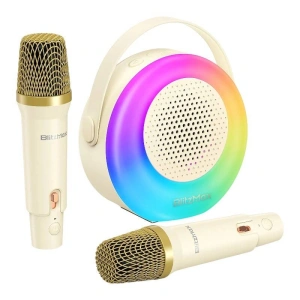 Hurtownia GSM - Karaoke szett gyerekeknek BlitzWolf BM-K10 (bézs) - BLZ613 - {ean13} - Hurt